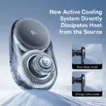 15W Qi2 Magnetic Wireless Car Charger with Cooling Fan & Phone Mount 5 77885 b99714