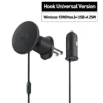 Magnetic Wireless Car Phone Holder with 40W Fast Charging USB & Type-C Ports 8 77901 89a93d