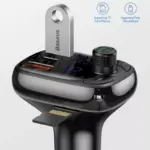Bluetooth 5.0 FM Transmitter Car Charger with Fast Charging & Handsfree Kit 8 78009 f0fb97
