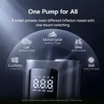 Portable Air Pump with 7500mAh Battery - Quick Tire Inflator for All Uses 6 78045 194364