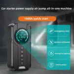 All-in-One Portable Car Jump Starter & Power Bank with 150PSI Air Pump 7 78054 1a4361