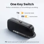 2-in-1 Bluetooth Receiver & Transmitter Aux Adapter for TV, Car, Flight, Gym 8 78126 86e384
