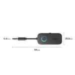 2-in-1 Bluetooth Audio Adapter with 3.5mm Jack for Car, TV, Flight & More 10 78126 e4a890