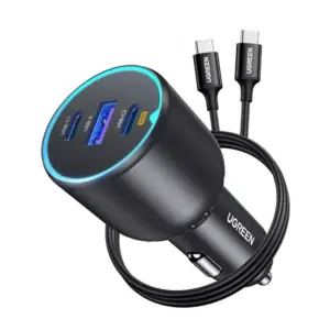 130W USB C Car Charger Fast Charging Adapter