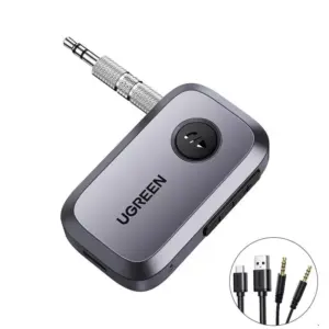 Bluetooth 5.3 Car Audio Receiver with 3.5mm Jack and Handsfree Calling