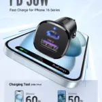 30W USB-C Car Charger with PD3.0 & QC4.0 Fast Charging for Phones & Tablets 3 78242 bd50a5