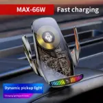 66W Magnetic Car Phone Holder with 15W Wireless Fast Charging & Auto-Clamp 4 78318 81429a