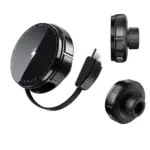 15W Magnetic Wireless Car Charger & Phone Holder with Retractable Cable 2 78339-9d69d2.webp
