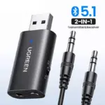 2-in-1 Bluetooth 5.1 Audio Adapter for Car, Speaker & AUX Devices – TX/RX Mode 4 78610 1996d2