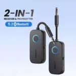 2-in-1 Bluetooth Receiver & Transmitter Aux Adapter for TV, Car, Flight, Gym 4 78625 43e5e3