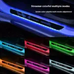 LED Door Sill Welcome Light with Remote Control for Car Interior Atmosphere 4 78634 17c04f