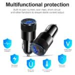 Dual Port USB Type C Fast Car Charger 4 78655 305941