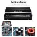 5800W 4-Channel High-Power Car Audio Amplifier Class A/B Ultra-Thin 12V 6 78722 d12309