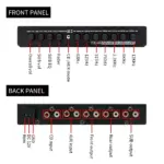 Professional 7-Band Car Audio Equalizer with Subwoofer Control & AUX Input 8 78736 5fd0a9