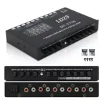 Professional 7-Band Car Audio Equalizer with Subwoofer Control & AUX Input 7 78736 902238