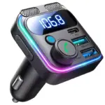 Bluetooth 5.3 FM Car Transmitter with Dual Mics, PD 30W & QC 18W Fast Charger 3 78912-a54d0c.webp