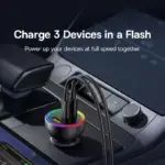 152.5W Triple Port Fast Car Charger with 100W USB-C PD & RGB Light 5 78995 d9a29f
