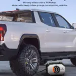 Heavy-Duty Portable Tire Inflator with 38400mAh Battery & 160 PSI Pressure 7 79133 d137e7