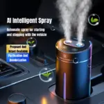 380ML Double Mist Car Air Humidifier & Essential Oil Diffuser with Mood Light 4 79180 7525be