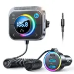 Bluetooth 5.3 Car FM Transmitter with AUX, Bass Boost & 3-Port Fast Charging 3 79210-8ec8d7.webp