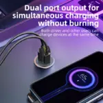 PD 30W Mini USB Car Charger with Dual Port Fast Charging 6 79228 1c1c9d
