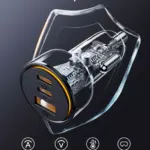 65W USB-C Car Charger Fast Charge with QC 4.0 & PD 3.0 for Phones & Tablets 6 79270 b45244