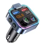 Bluetooth 5.3 FM Transmitter with 48W PD+QC3.0 Fast Charging & LED Lights 1 79372-841763.webp
