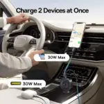 30W Fast Car Charger with Retractable USB-C Cable & Dual Type-C Ports 7 79449 ab4aee