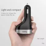 3.1A Dual USB Car Charger Cup with LED Display & 2 Cigarette Lighter Sockets 7 79539 6b4c31