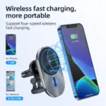 15W Magnetic Wireless Car Charger Mount for iPhone 12 & 13 Series 7 79548 303d64