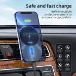 15W Magnetic Wireless Car Charger Mount for iPhone 12 & 13 Series 8 79548 521186