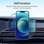 15W Magnetic Wireless Car Charger Mount for iPhone 12 & 13 Series 5 79548 bd1098