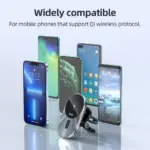 15W Magnetic Wireless Car Charger Mount for iPhone 12 & 13 Series 9 79548 bee272