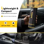 Portable 12V 150PSI Car Tire Inflator with LED Display & Extended Power Cord 7 79626 284aa8
