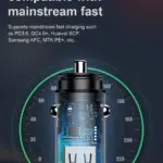 30W Dual Port Car Fast Charger USB & Type-C | Quick Charge 4.0/3.0 6 79687 24fa78