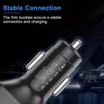 75W 6-Port USB Car Charger with QC3.0 Fast Charging for Phones & Tablets 6 79791 df168d