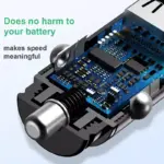 30W Dual Port USB-C + USB Car Charger | QC4.0 QC3.0 PD Fast Charging Adapter 7 79812 d6d1ca