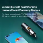 120W Fast Car Charger with QC 3.0 & PD 3.0 for iPhone, Samsung & More 4 79834 e271b5