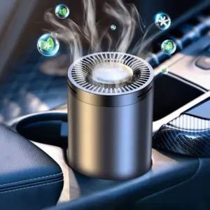 Long-Lasting Car Air Freshener with Solid Balm & Refreshing Scents