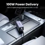 130W Car Charger with 4 USB Ports, Fast Charging for iPhone, iPad & Notebook 5 79953 9b77dc