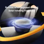 Solar-Powered Rotating Car Air Freshener 6 79981 10ee58