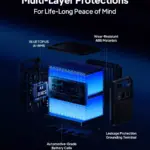 2000W Portable Power Station, 2073Wh LiFePO4 Solar Generator for Camping & Emergencies 8 80160 a01196