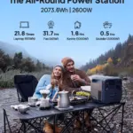 2000W Portable Power Station, 2073Wh LiFePO4 Solar Generator for Camping & Emergencies 5 80160 b3e586