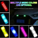 16 LED Solar-Powered Warning Strobe Light for Motorcycle, Bike & Car 5 80195 d8438e
