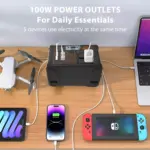 100W 24000mAh Portable Power Station for Tesla, Ford, Toyota 4 80630 3bc52a