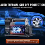 12V Heavy Duty Tire Inflator – 150 PSI Air Compressor for Ford, Toyota, Jeep 6 80759 4b6ed1
