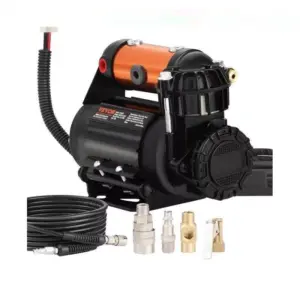 Heavy-Duty Portable Air Compressor – 12V Tire Inflator for Jeep, Ford, Toyota