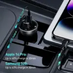 140W PD3.1 Fast Car Charger – Quick Charge for MacBook & iPhone – Fits Tesla, Ford, Toyota 7 80837 0f32ac