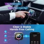 Bluetooth 5.3 FM/AUX Car Adapter for Toyota, Ford, Honda 6 80987 d5c36b