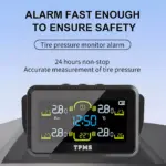 Solar TPMS Car Tire Pressure Monitor for Honda, Jeep 4 81070 8bc71c